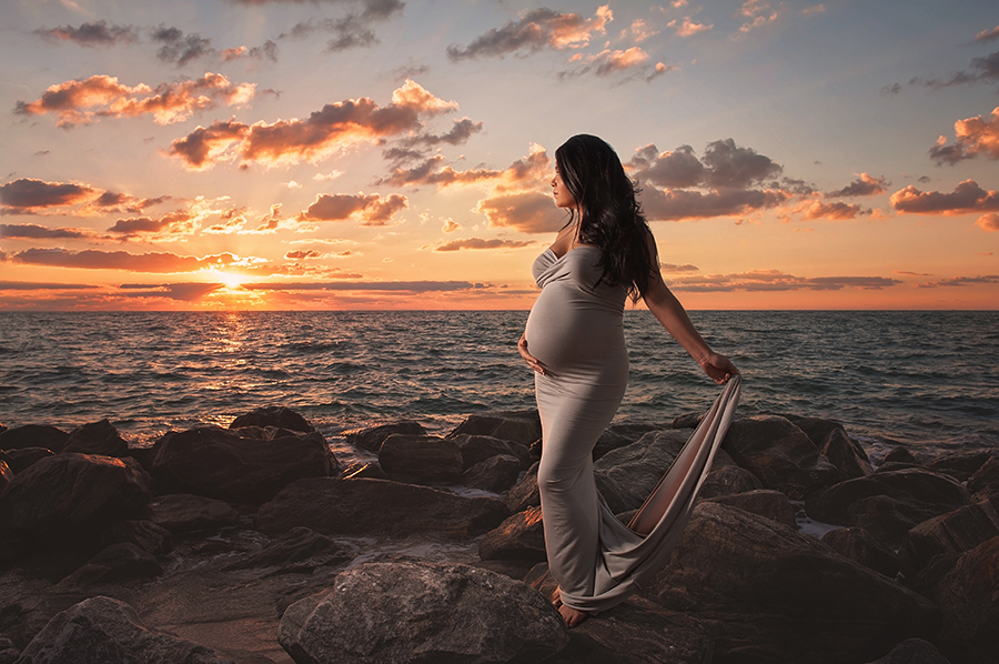 Sunrise Maternity Portrait