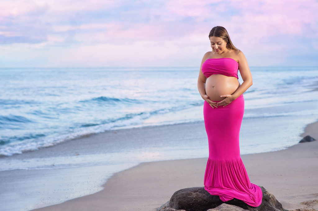 Beach Maternity Portraits