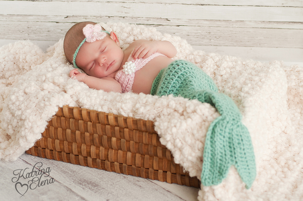 Newborn Girl Mermaid