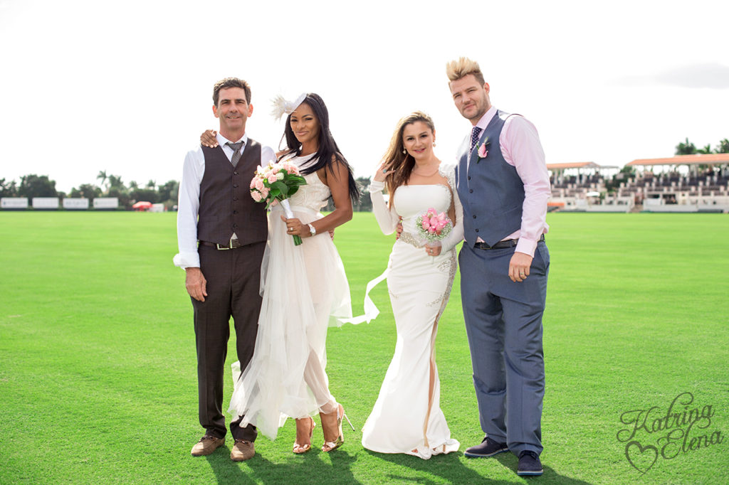 Two Weddings, One Day at IPC Polo