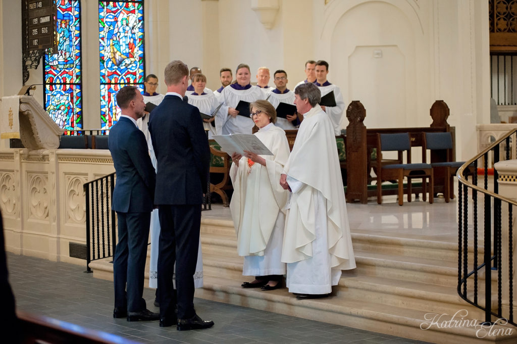 Wedding Ceremony at the Trinity Cathedral