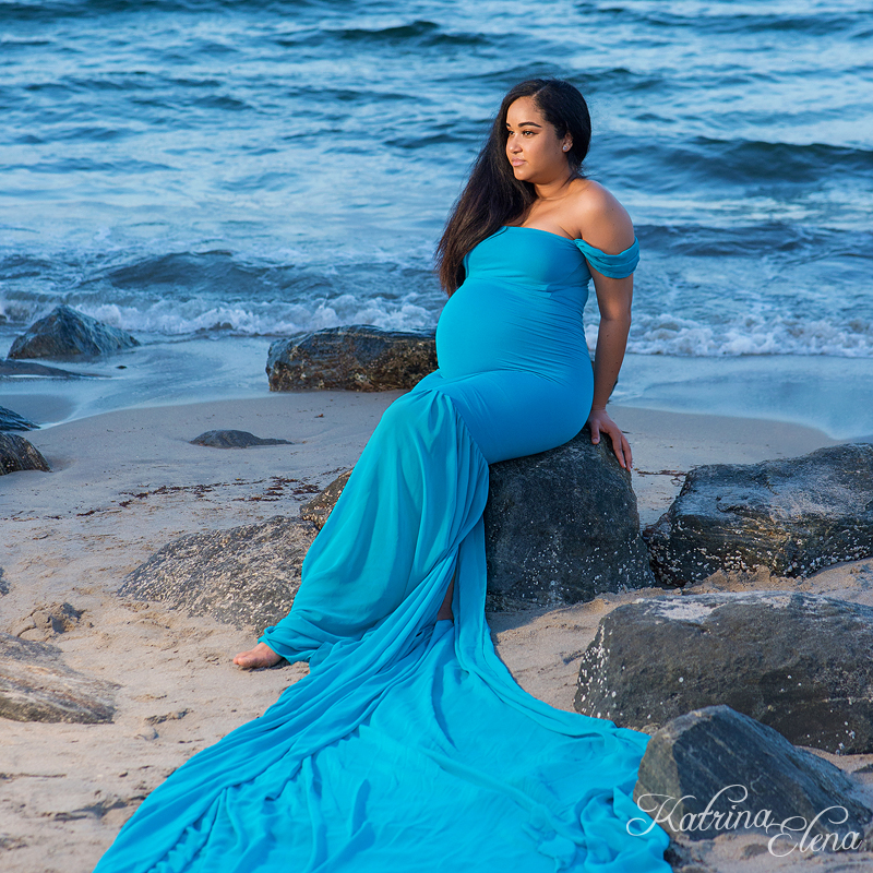 Beaufiful Flowy Maternity Gown