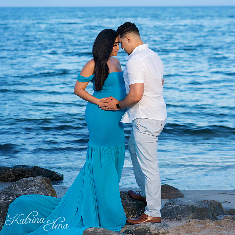 Husband and Wife Maternity Portrait